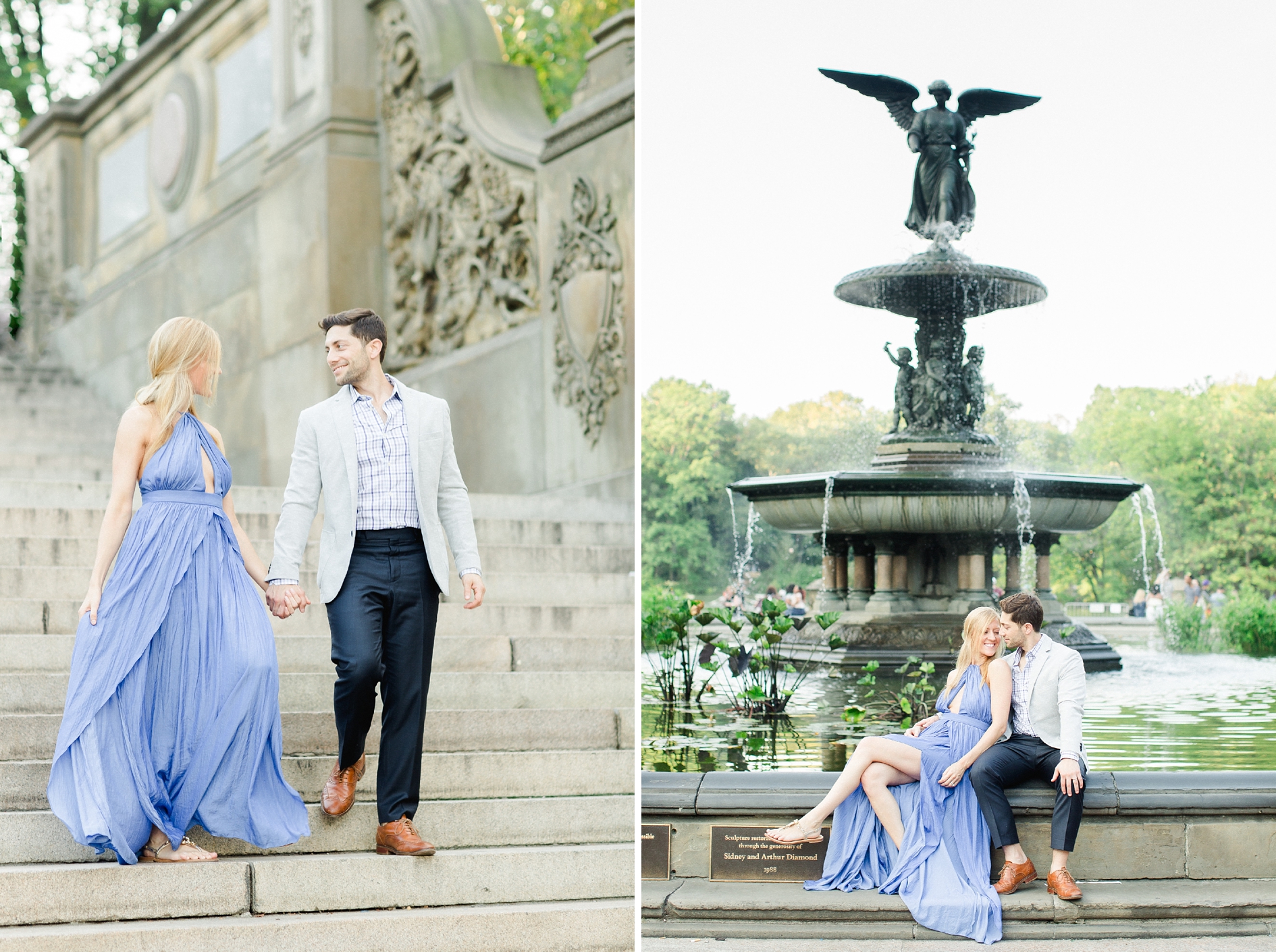 Central Park Engagement | Jenna and Chad | © Ailyn La Torre Photography 2017