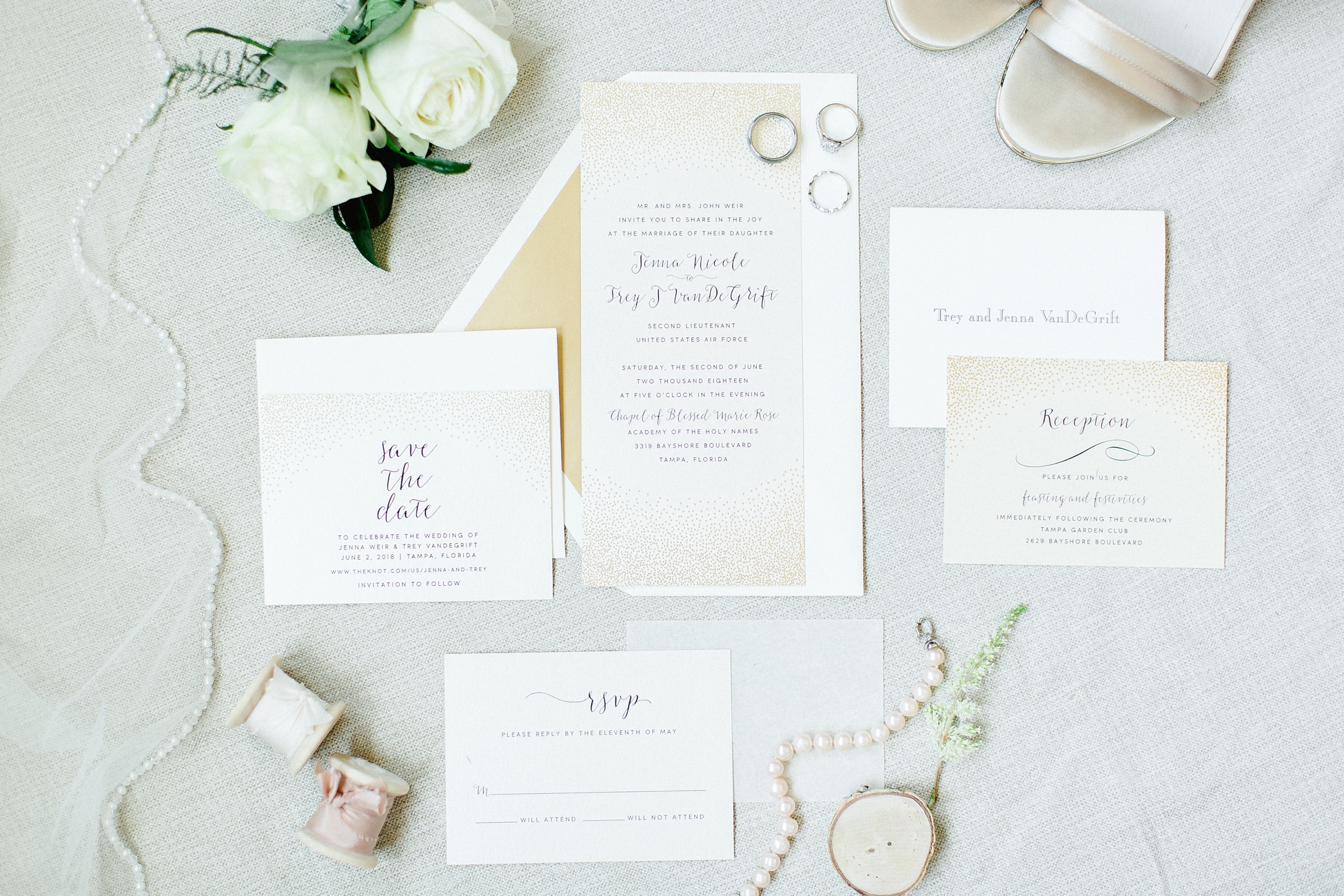 Tampa Garden Club Wedding | © Ailyn La Torre Photography 2018