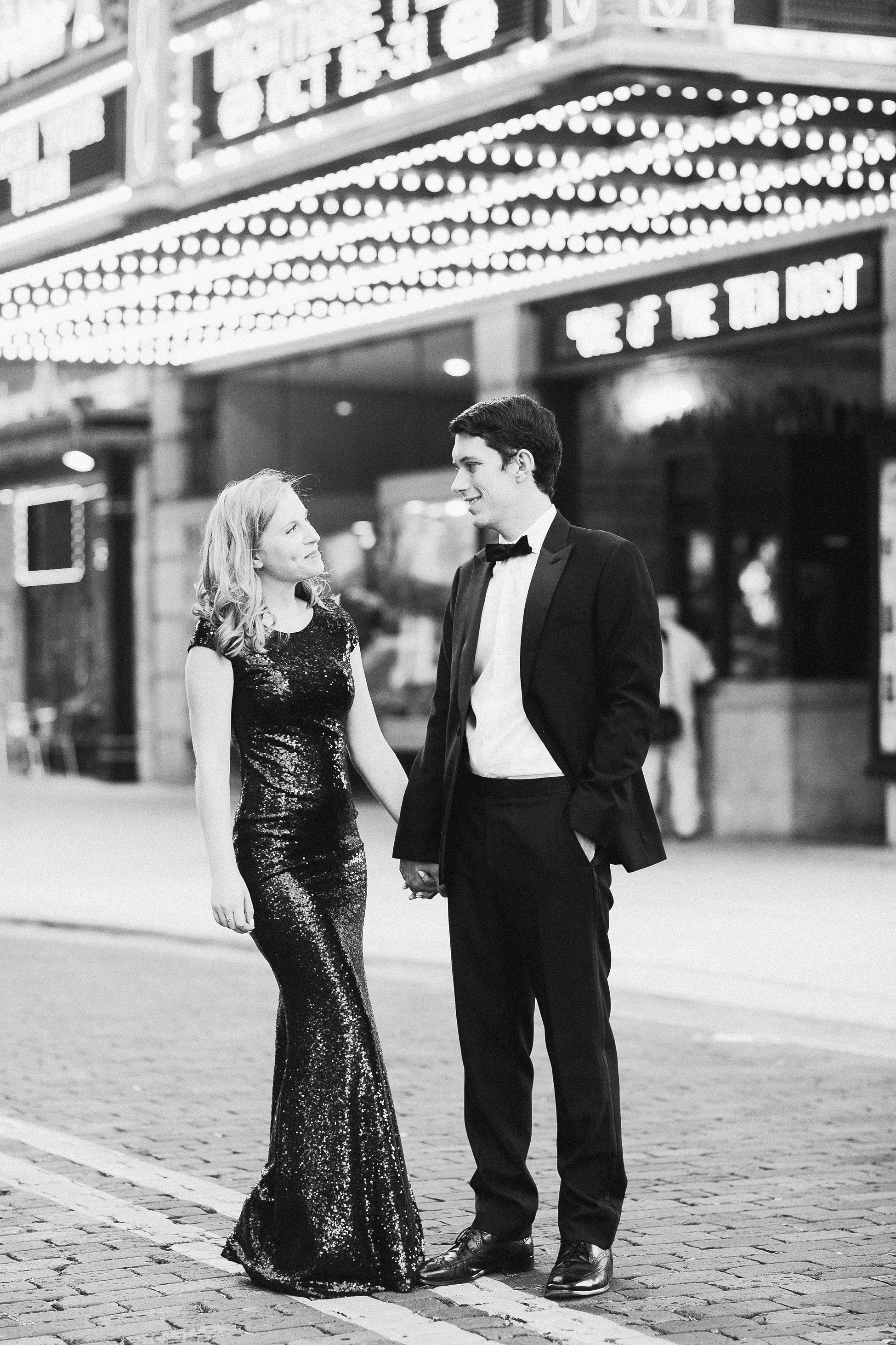 Elegant Downtown Engagement | © Ailyn La Torre Photography 2018