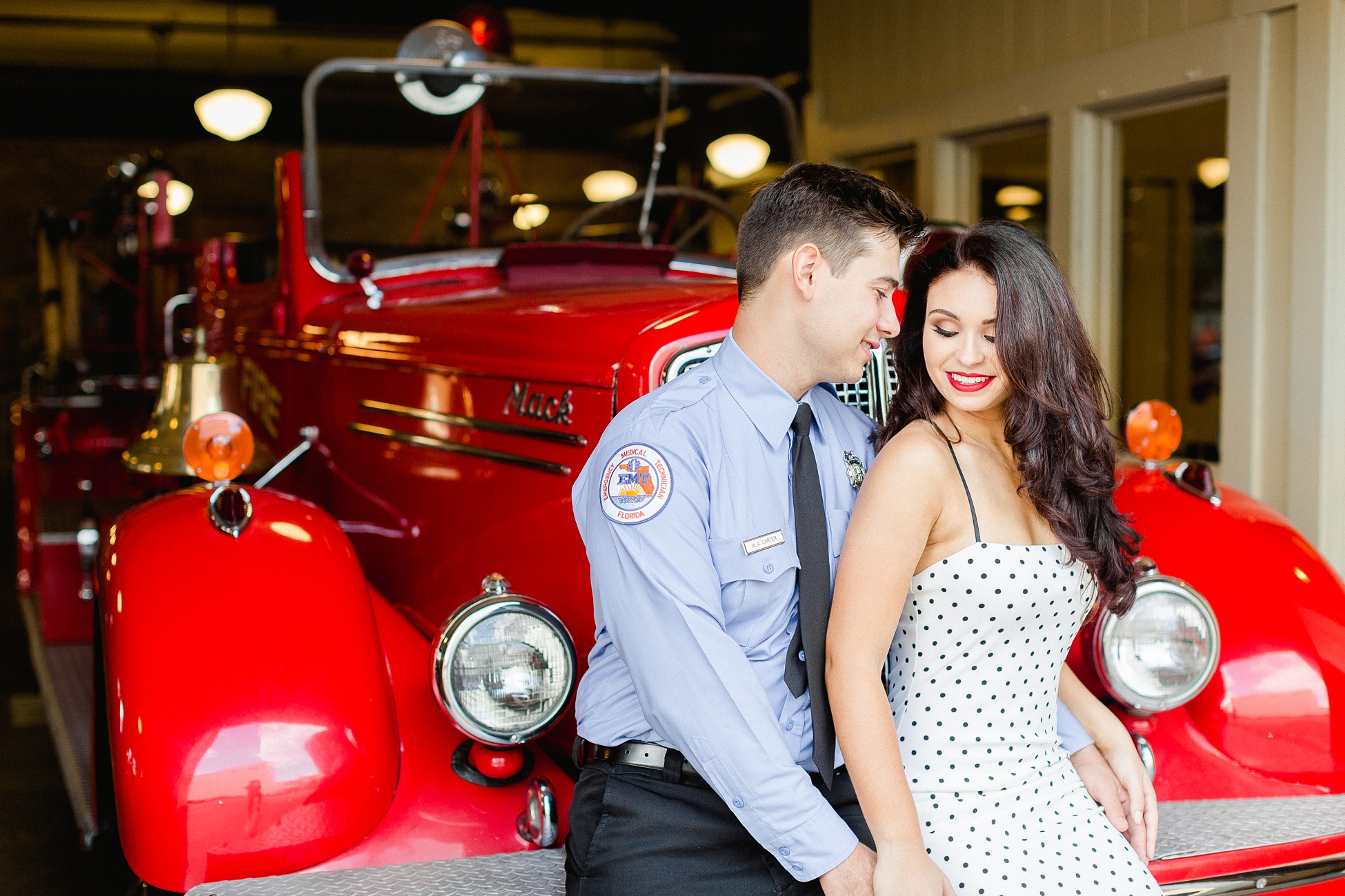 Fireman Engagement | © Ailyn La Torre Photography 2018
