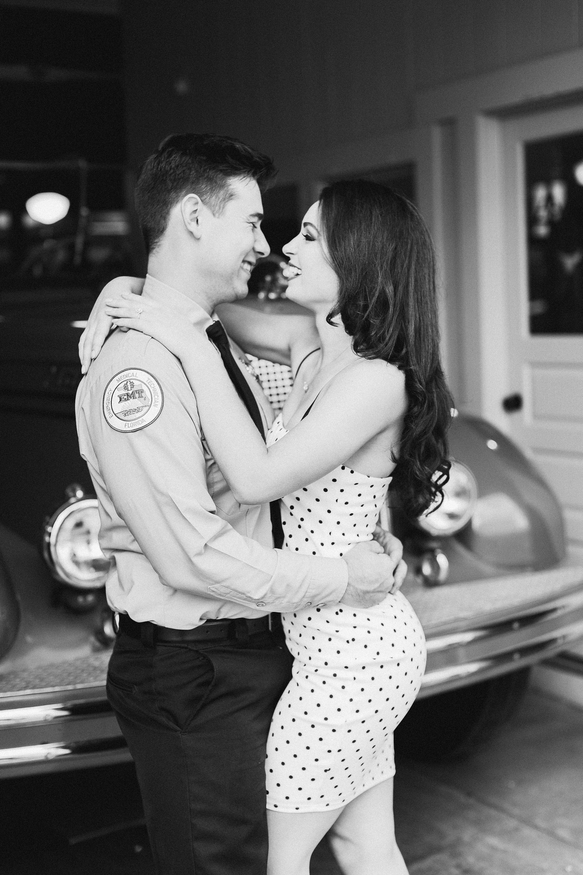 Fireman Engagement | © Ailyn La Torre Photography 2018