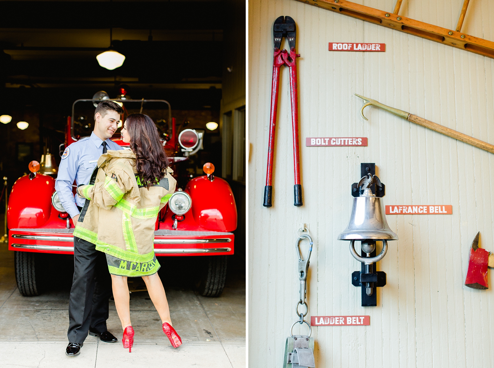 Fireman Engagement | © Ailyn La Torre Photography 2018