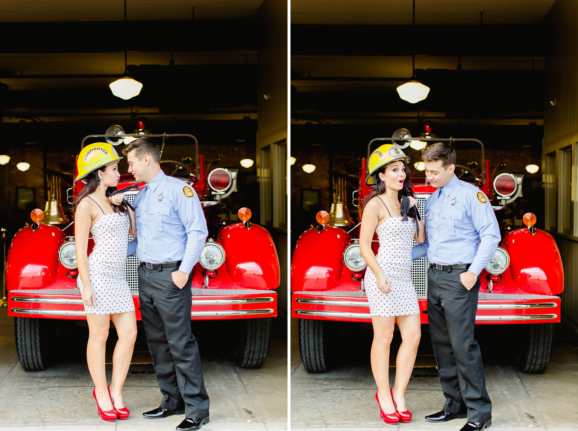 Fireman Engagement | © Ailyn La Torre Photography 2018
