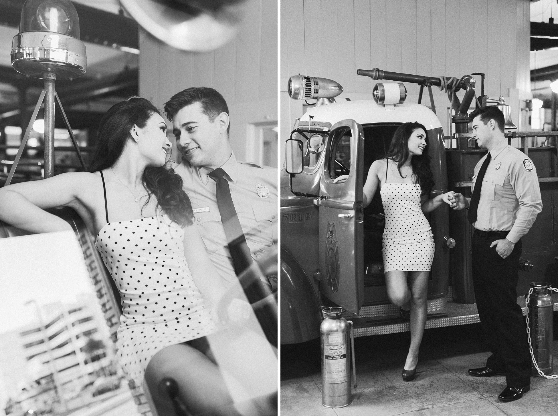 Fireman Engagement | © Ailyn La Torre Photography 2018