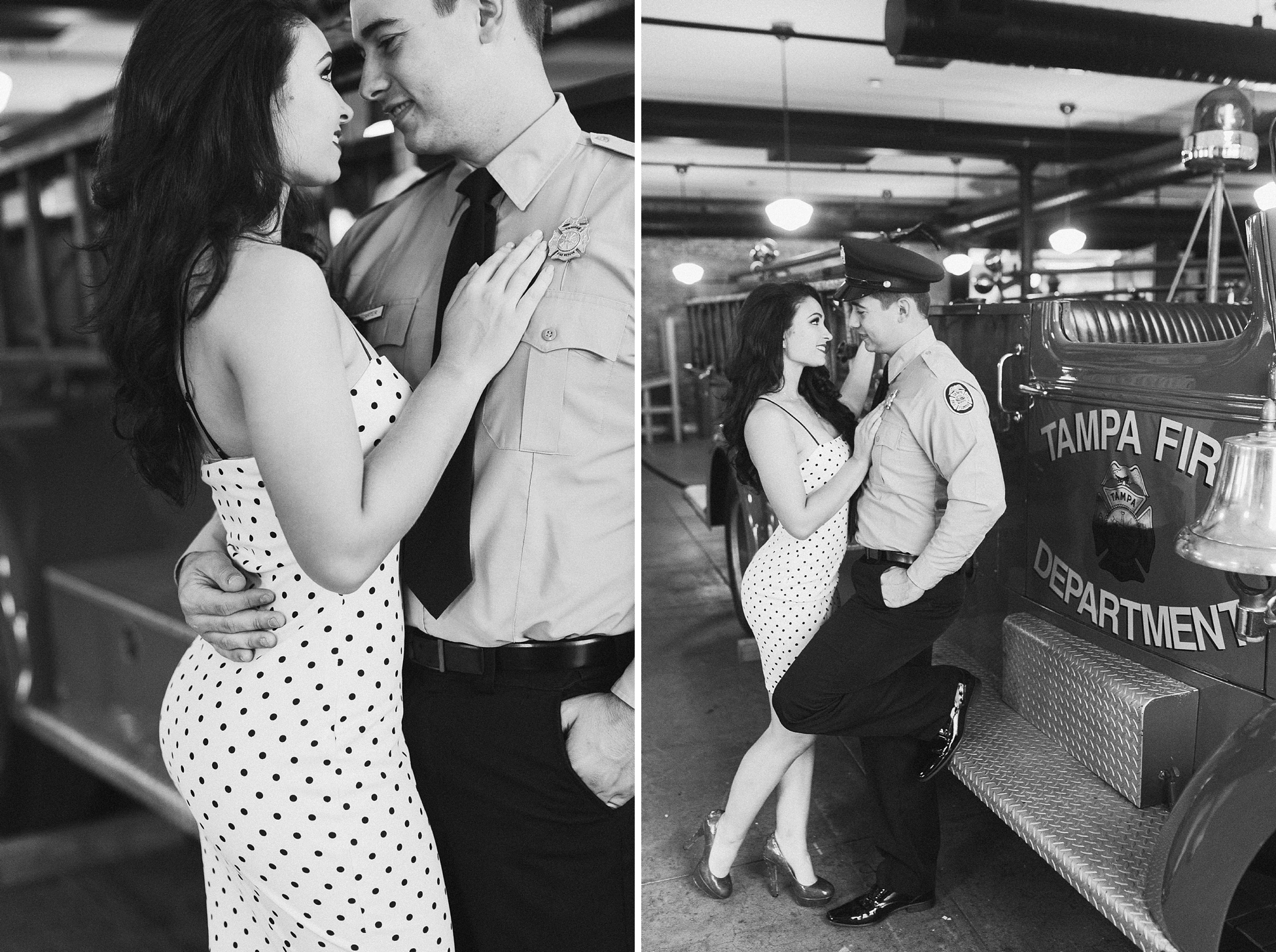 Fireman Engagement | © Ailyn La Torre Photography 2018