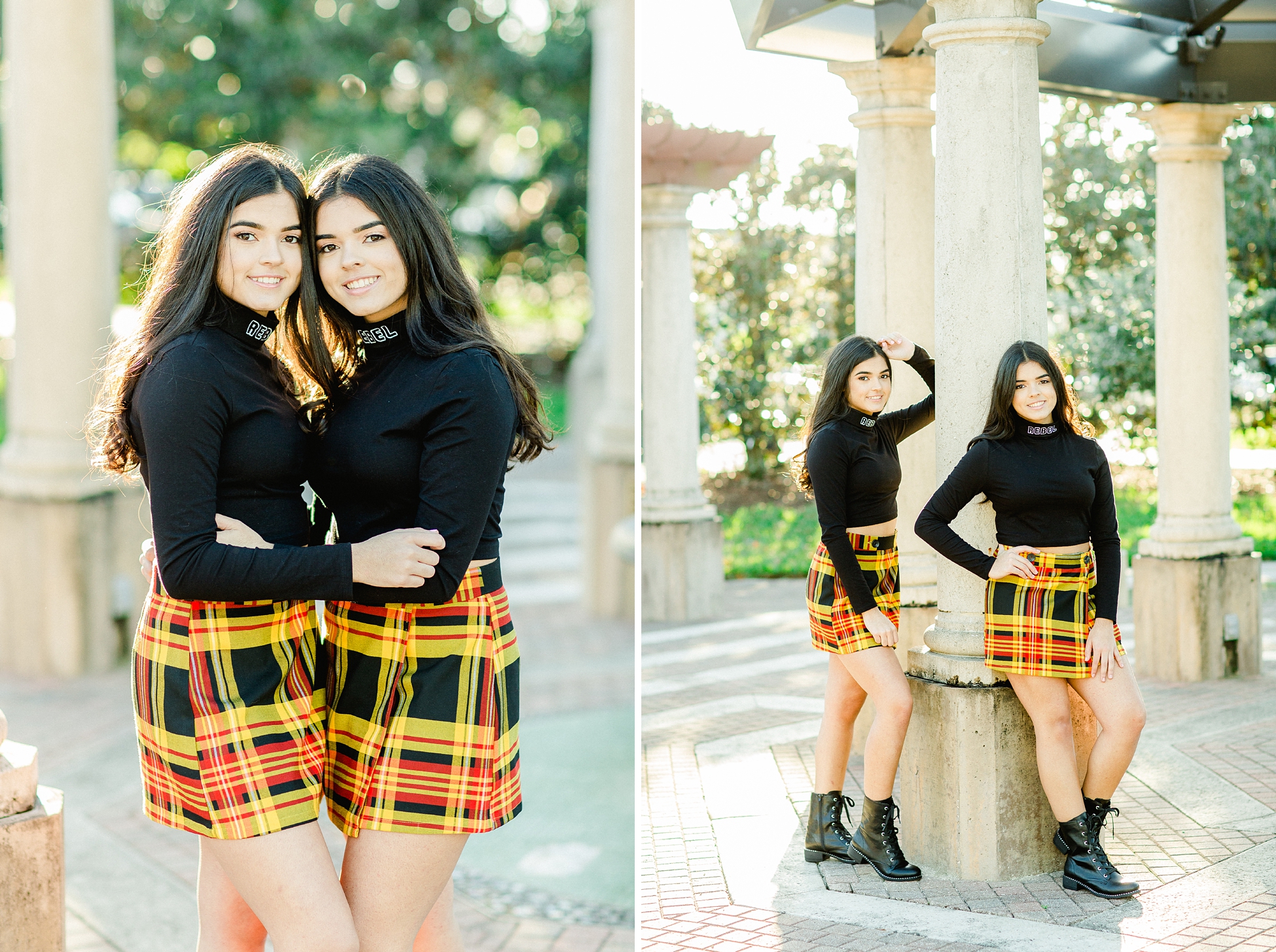 Twin Senior Session | © Ailyn La Torre Photography 2019