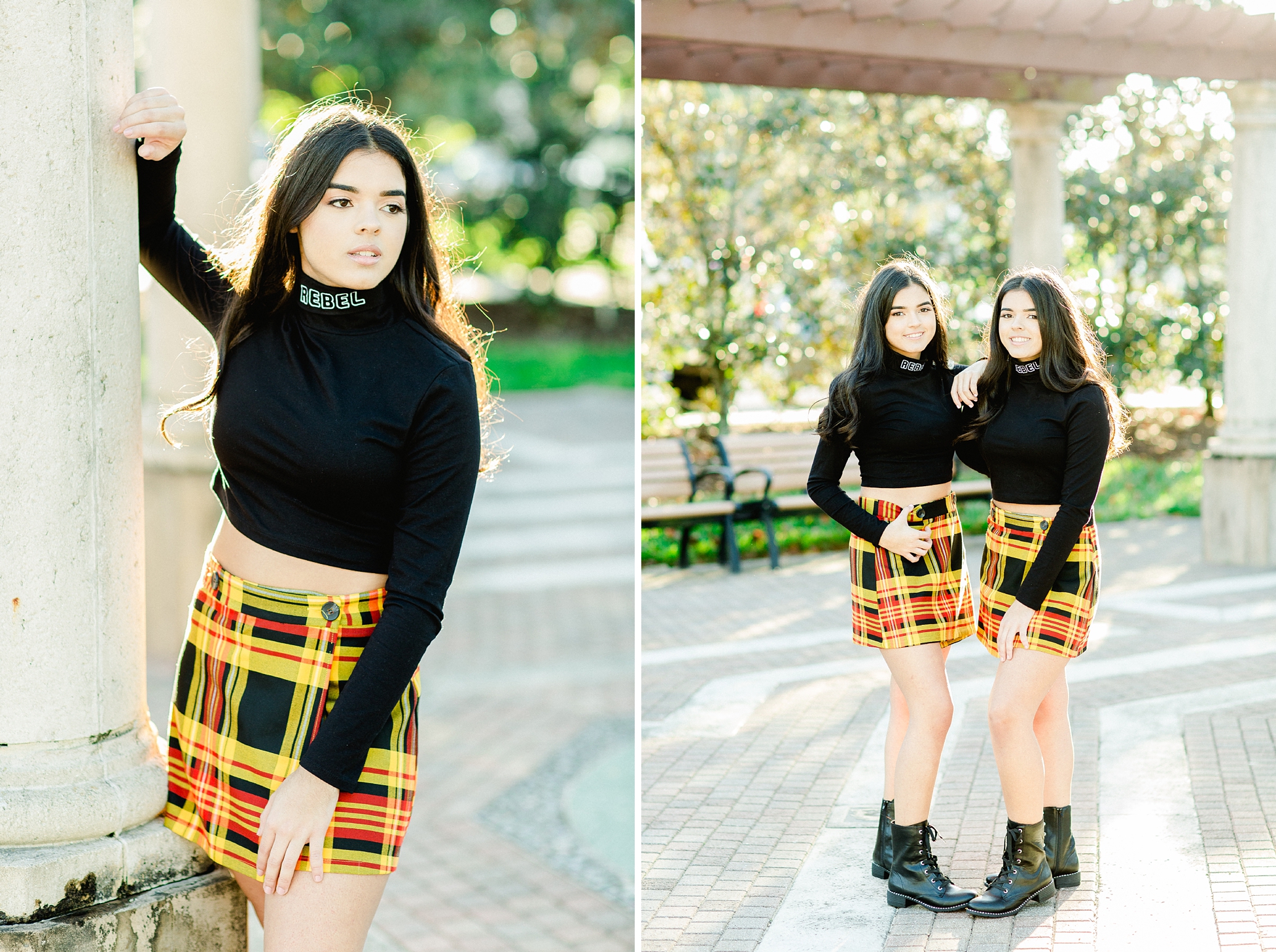 Twin Senior Session | © Ailyn La Torre Photography 2019