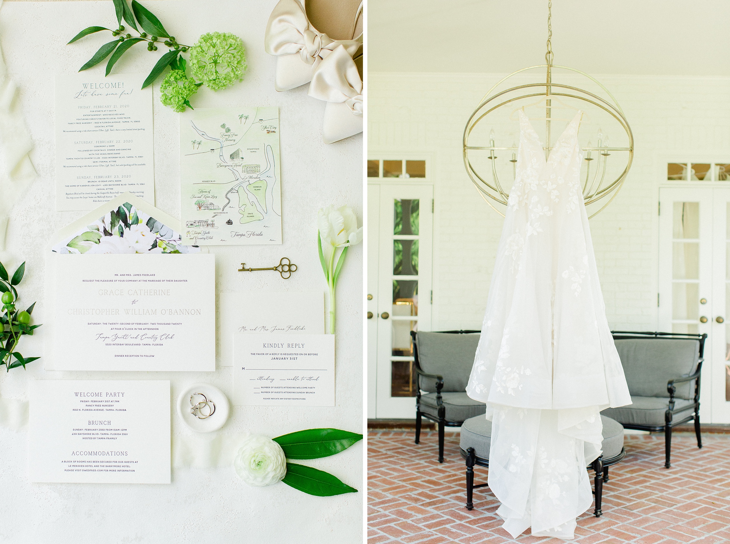 Tampa Yacht Club Wedding | © Ailyn La Torre Photography 2020