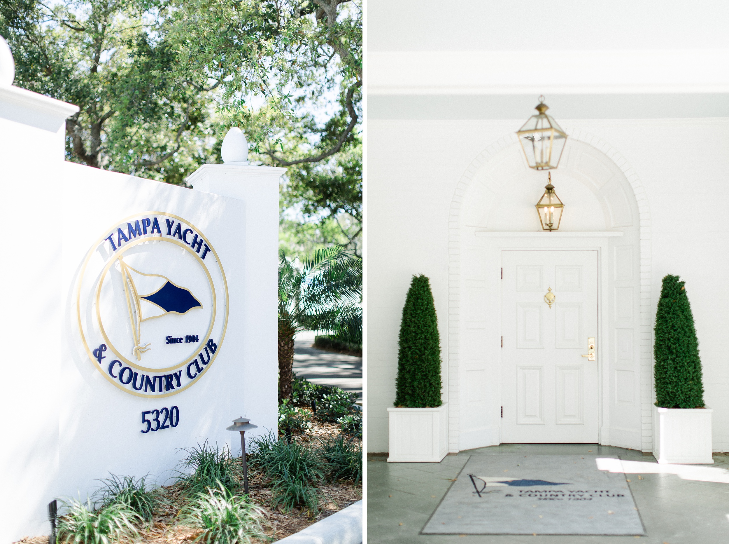 Tampa Yacht Club Wedding | © Ailyn La Torre Photography 2020